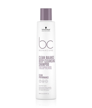 Schwarzkopf Professional BC Bonacure Clean Balance Deep Cleansing Shampoo Tocopherol Haarshampoo-250 ml
