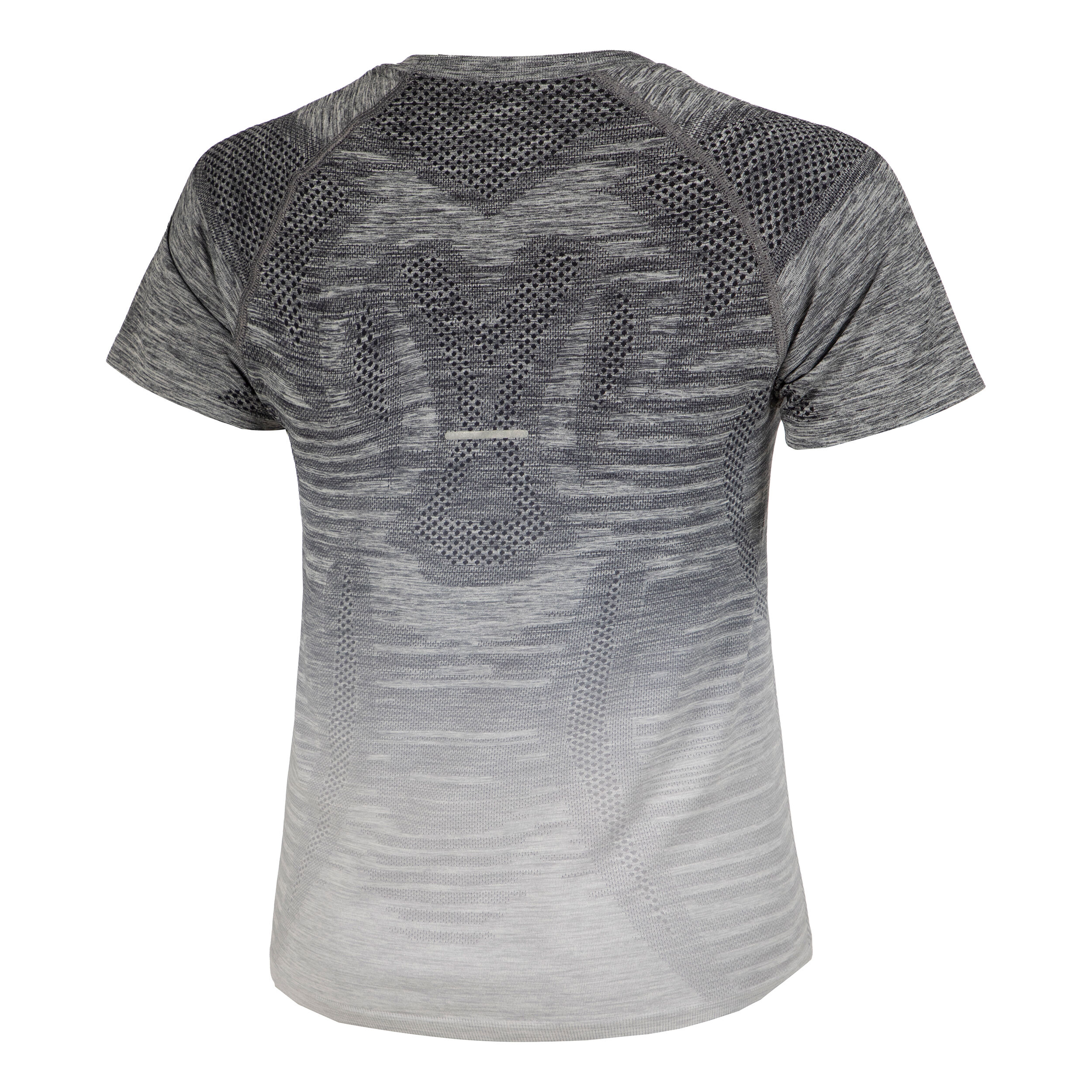 Seamless Laufshirt Damen - Weiß, Grau