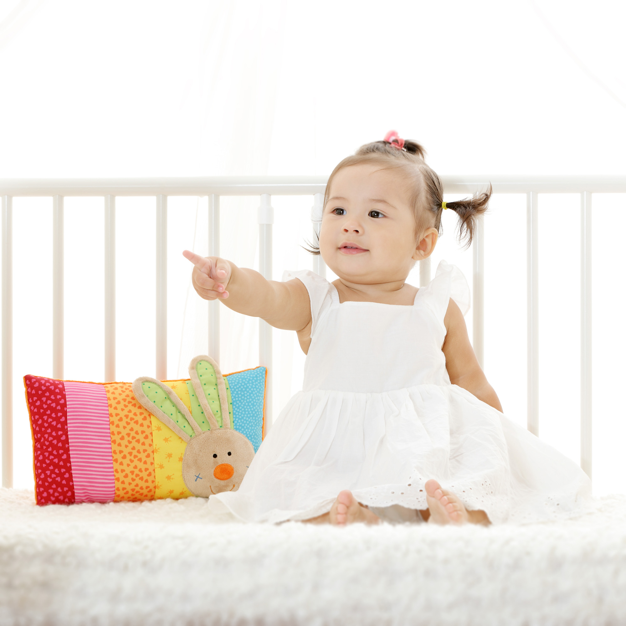 Babykissen Hase Rainbow Rabbit