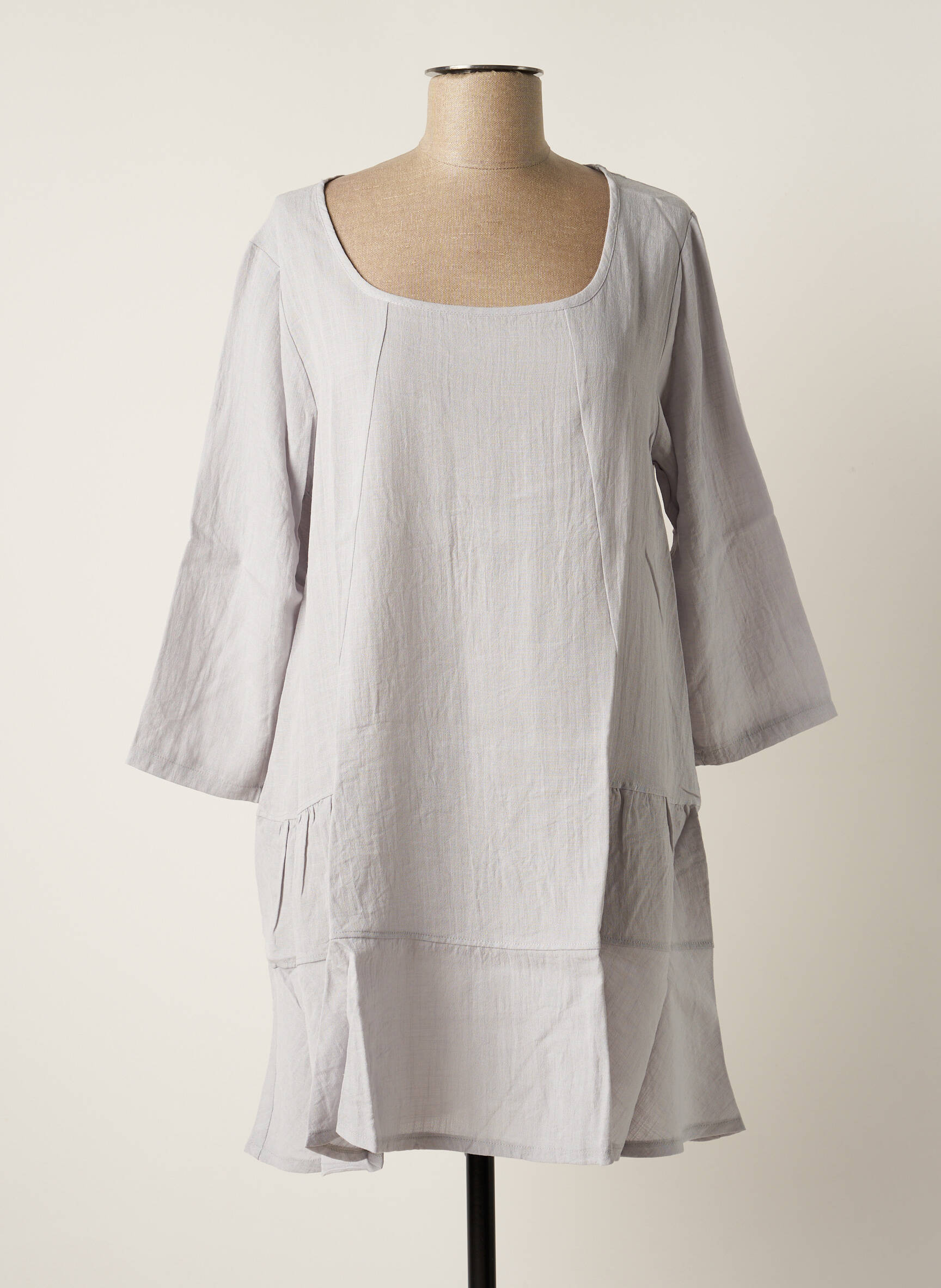G Oze Tuniquemanchelongue Femme couleur gris
