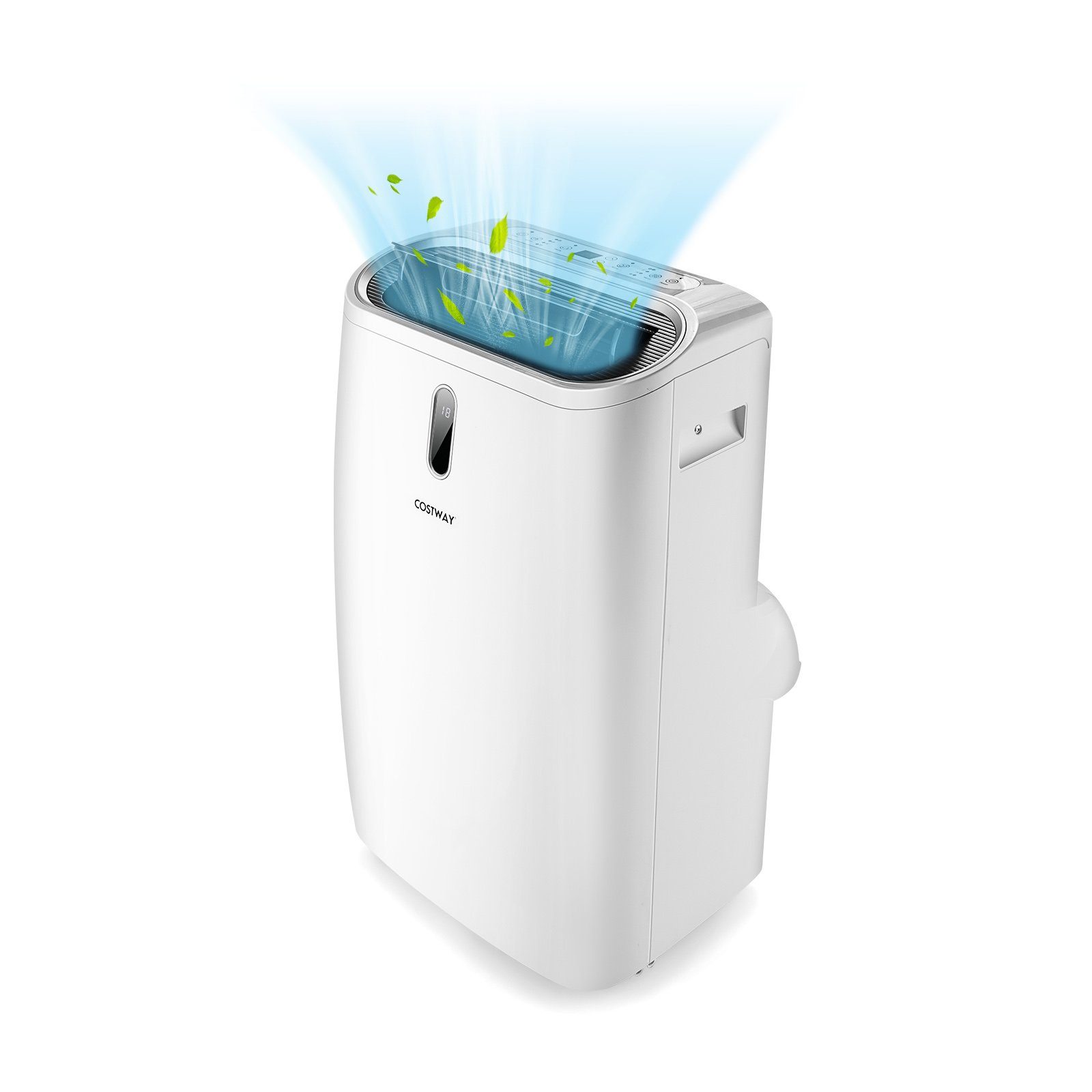 COSTWAY 4-in-1-Klimagerät, Heizlüfter 3,2 kW, 14000BTU/4,1 kW, für 104m³