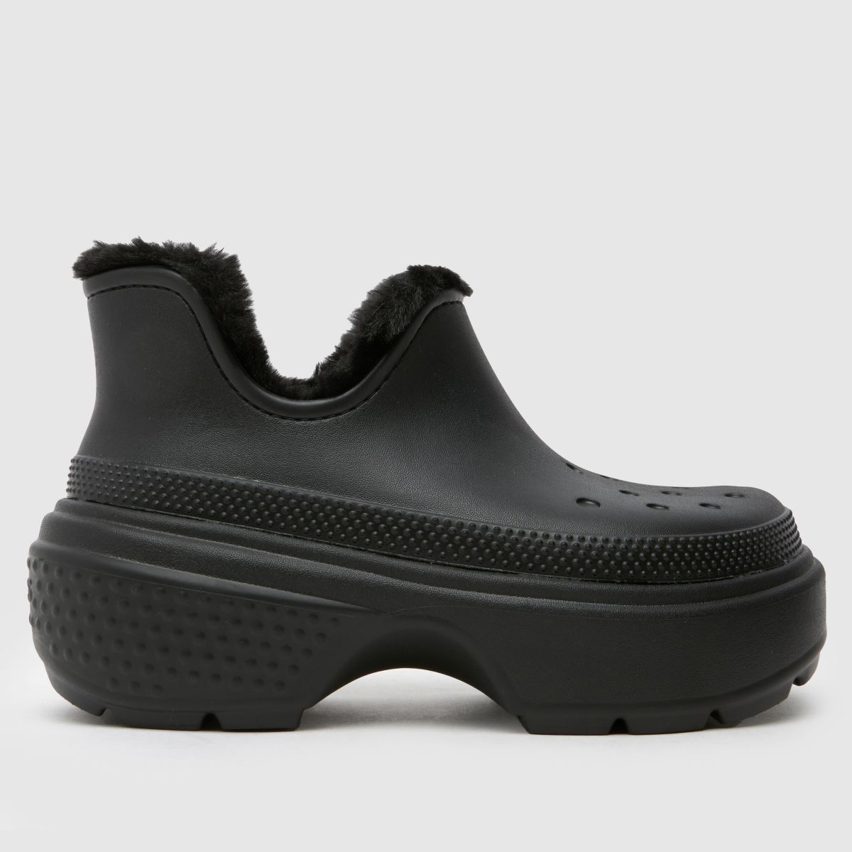 Crocs – Stomp – Svarta shortsandaler