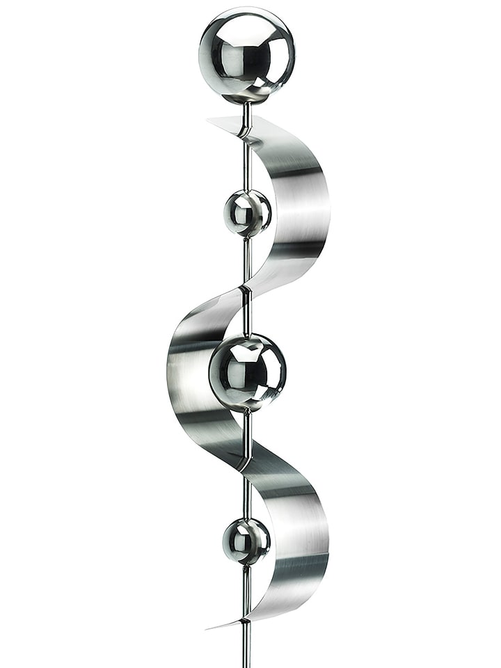kobolo Gartendekoration SNAKE in Silber günstig kaufen onesize