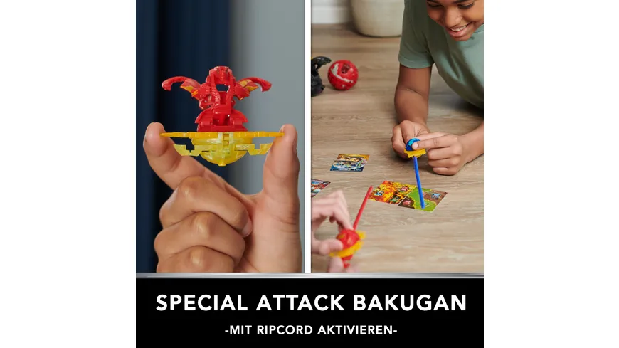 Bakugan 'Revolution' 2023 Battle Arena mit Special Attack Dragonoid