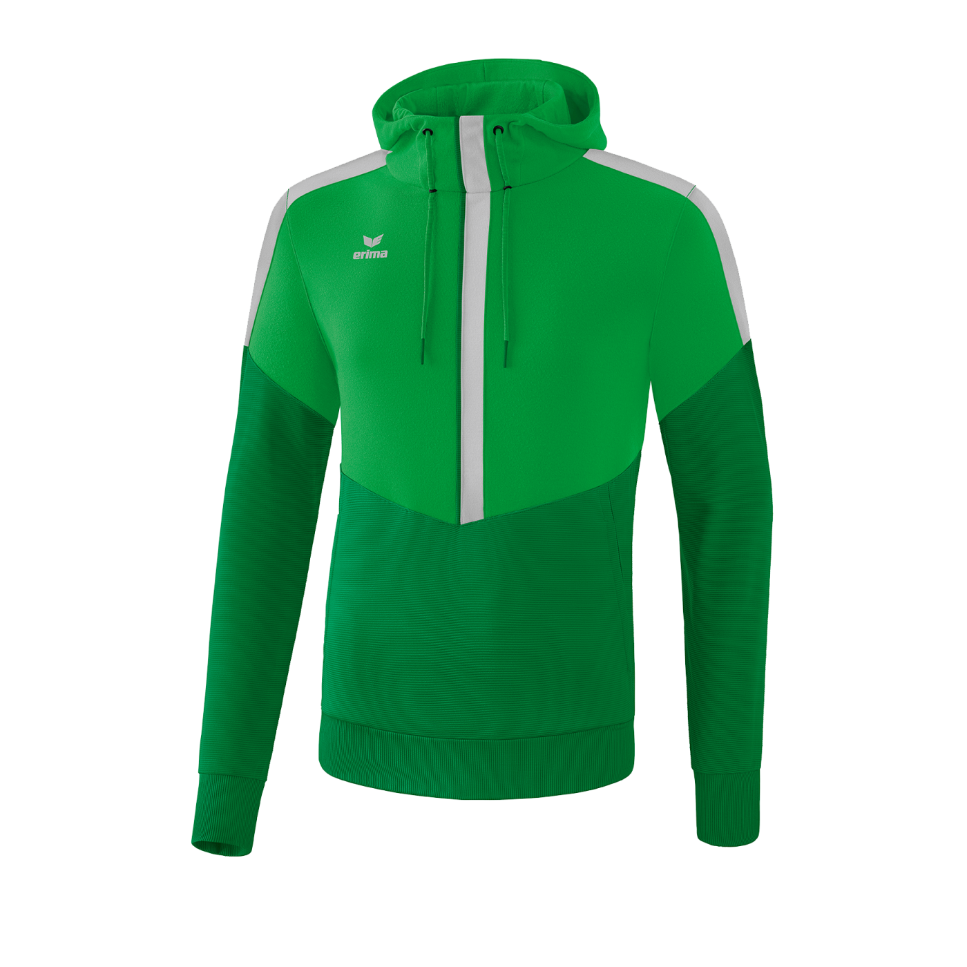 Erima Squad Hoody Kids Grün Grau