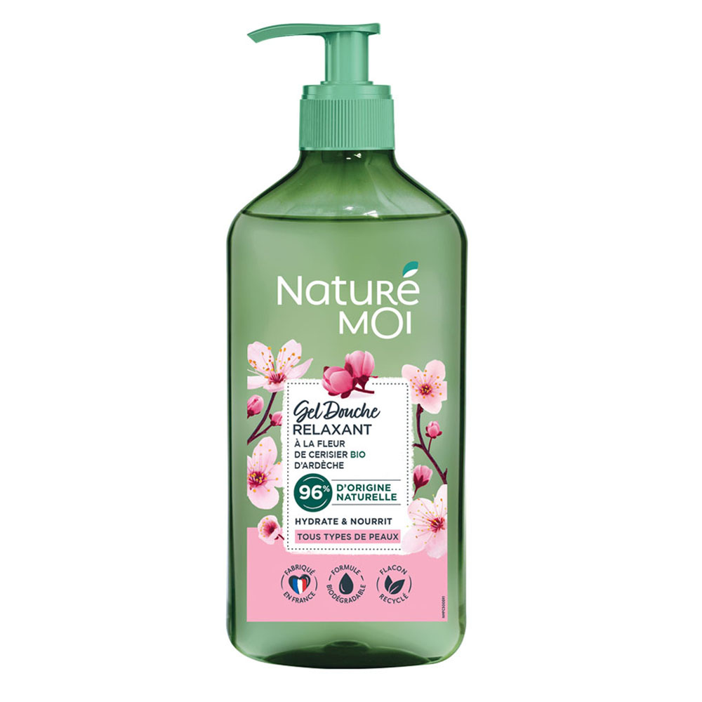 naturé moi Gel douche Relaxant Fleur de Cerisier 500 ml Gel douche