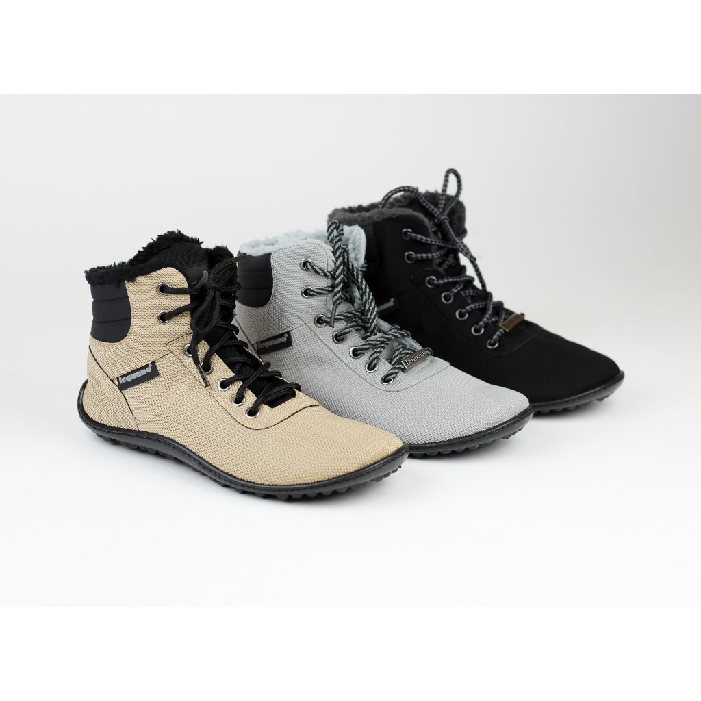 Leguano Kosmo sand Winterbarfußschuhe