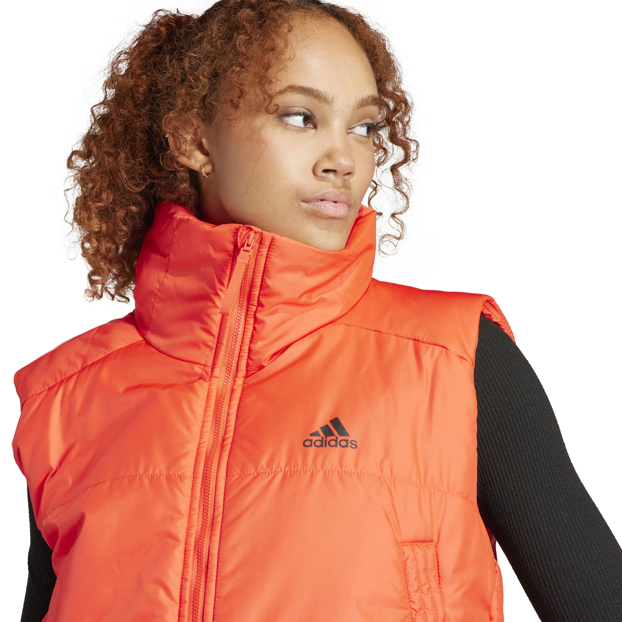 3 Stripes Weste Damen - Koralle