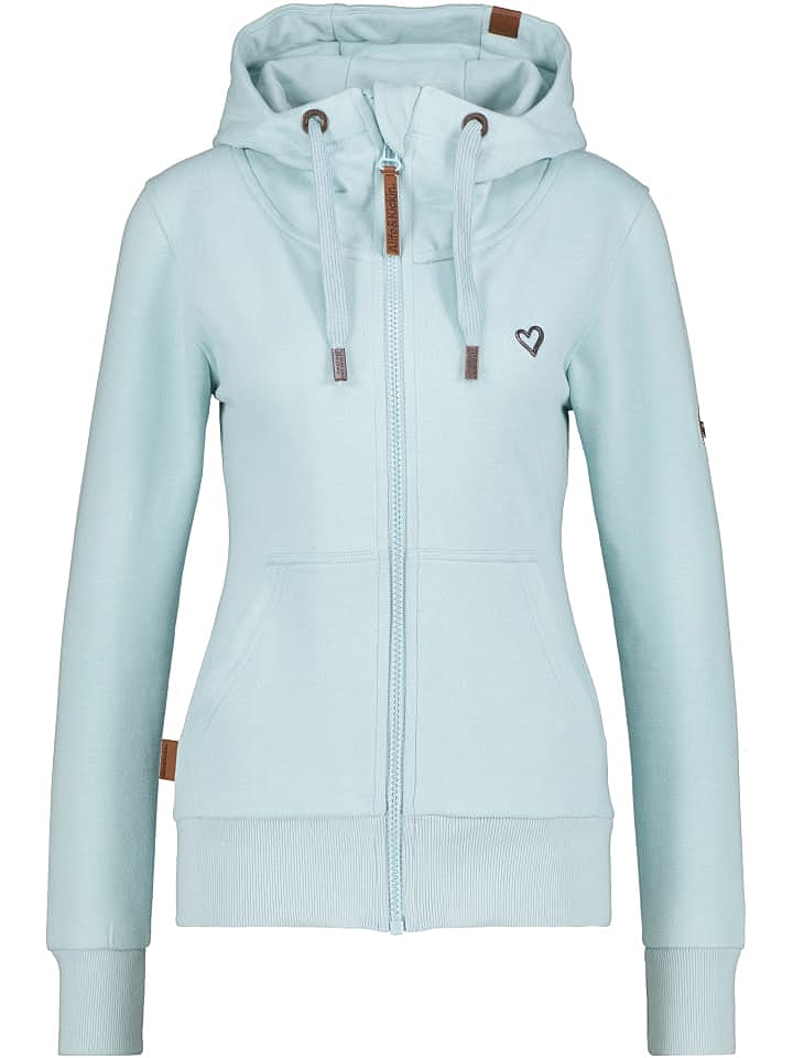 alife and kickin Kapuzensweatjacke, Sweatjacke, Kapuzenjacke, Shirtjacke YasminAK A in ice günstig kaufen L