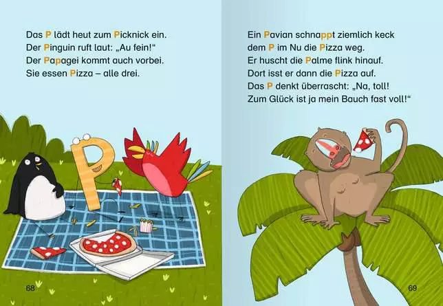 Leserabe - Sonderausgaben: A wie Apfel, B wie Bär, das ABC ist gar nicht schwer - Lustige Reime zum Lesenlernen