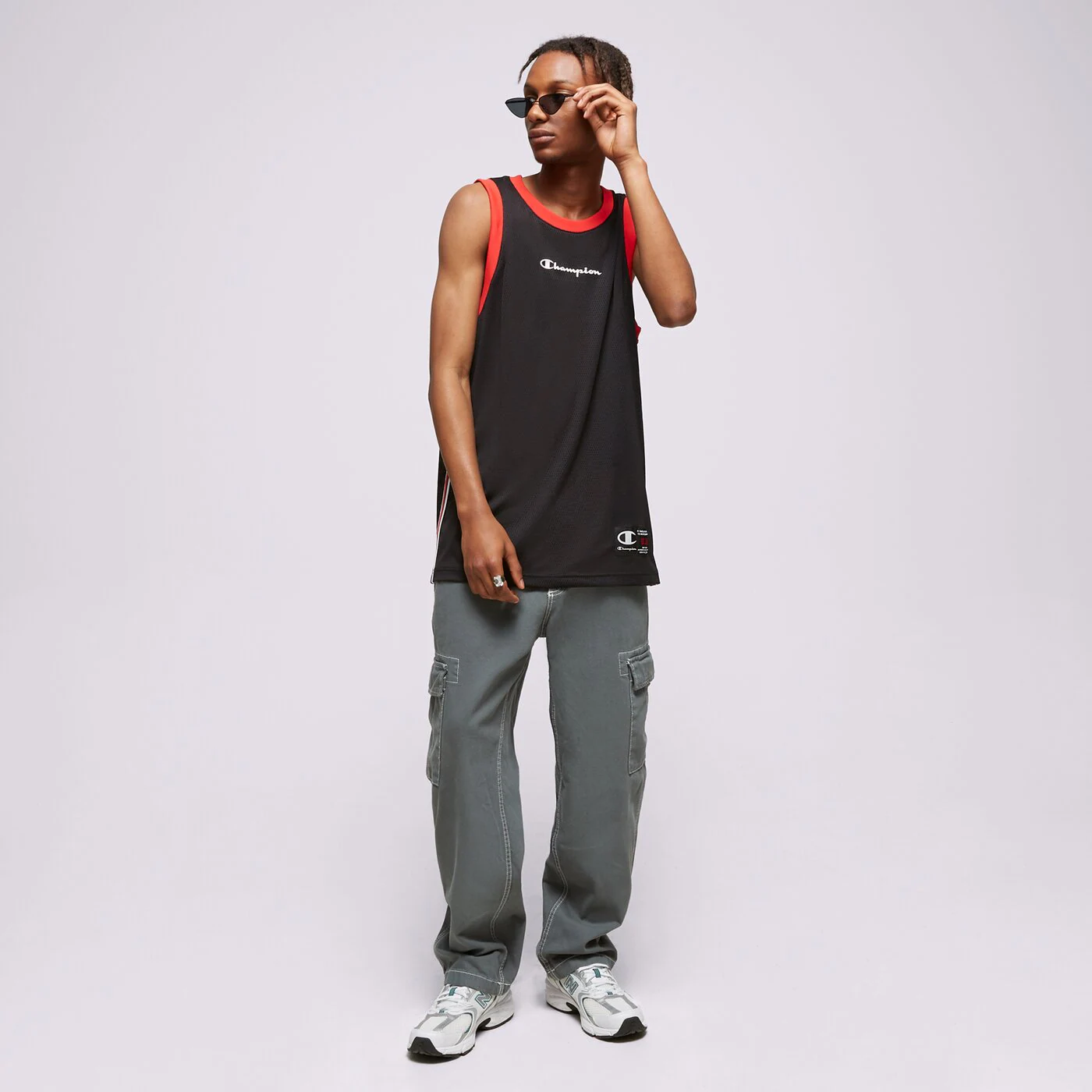 CHAMPION TANK TANK TOP Schwarz