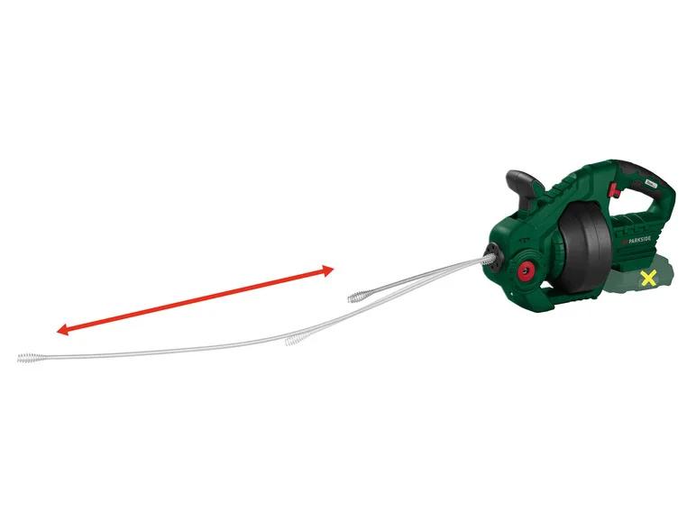Tela de esgoto PARKSIDE® sem PARRW 20-Li A1, 20 V