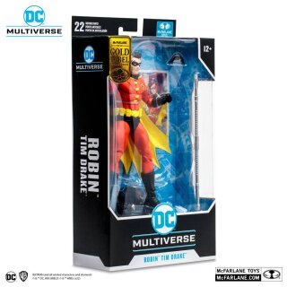 DC Multiverse Actionfigur Robin (Tim Drake) Gold Label 18 cm