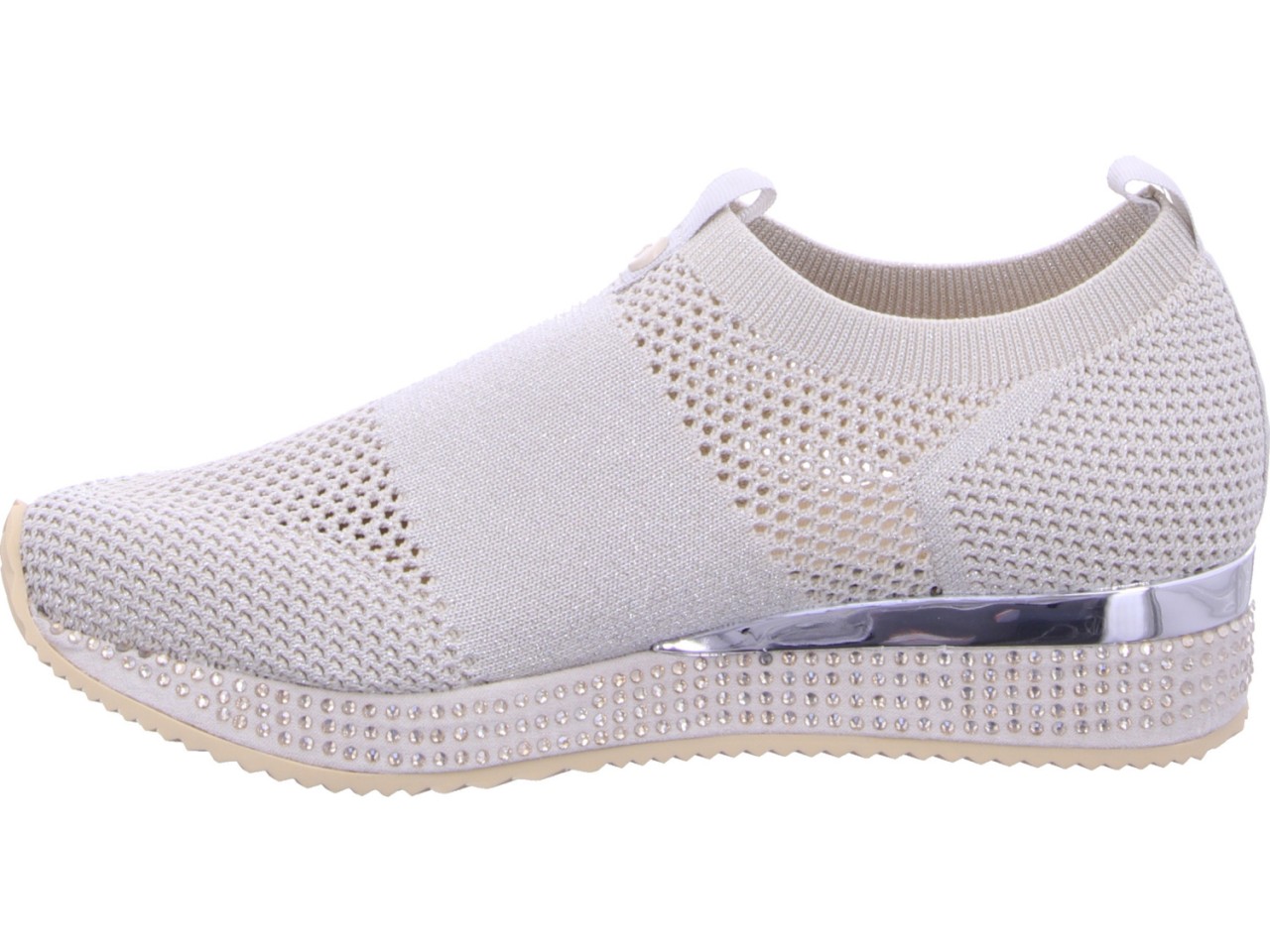EDEL FASHION Sportliche Slipper beige