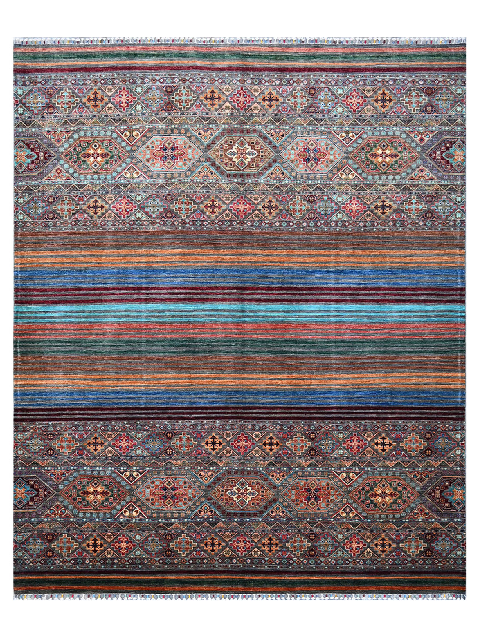Chobi Schal ca. 254 x 310 cm, Unikat / Einzelstück