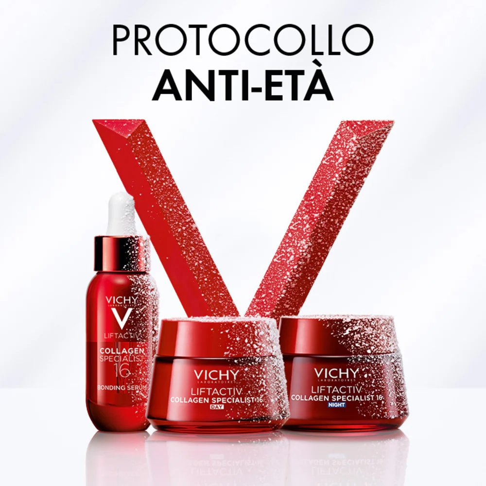 Σετ Πρωτοκόλλων Αντιγήρανσης Liftactiv Liftactiv Collagen Specialist 16 Serum + Κρέμα Ημέρας + Κρέμα Νύχτας - Σετ Αντιρυτιδικών, Κρέμα Προσώπου Ημέρας κατά των Ρυτίδων
