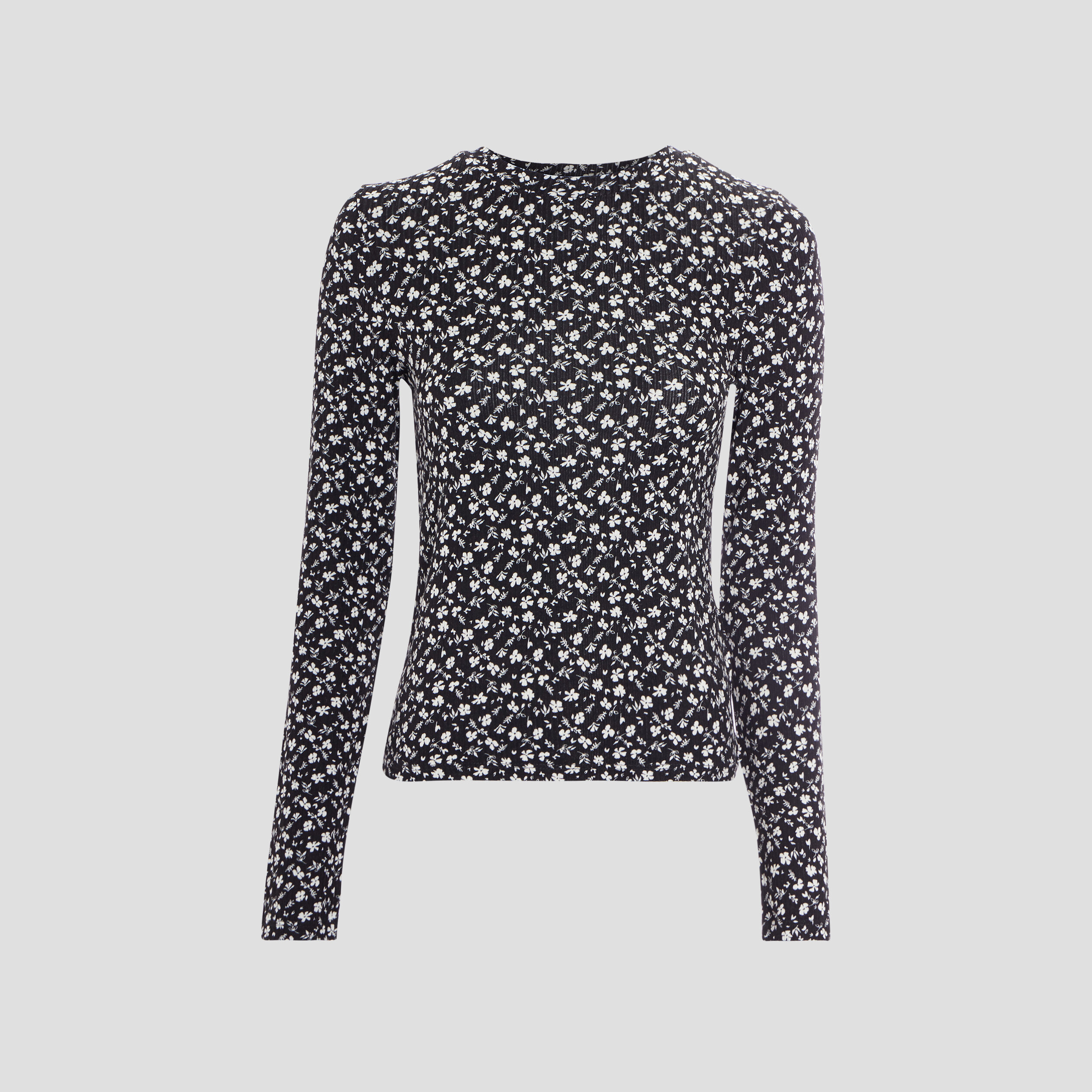 T-shirt manches longues noir femme | La Halle