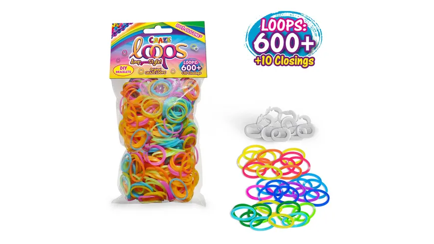 CRAZE - LOOPS 600 Stück