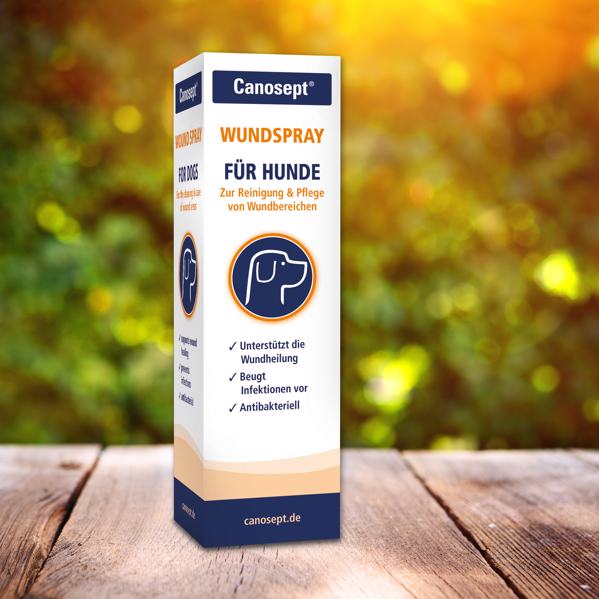 Canosept Fellpflege Canosept Wundspray für Hunde 75 ml