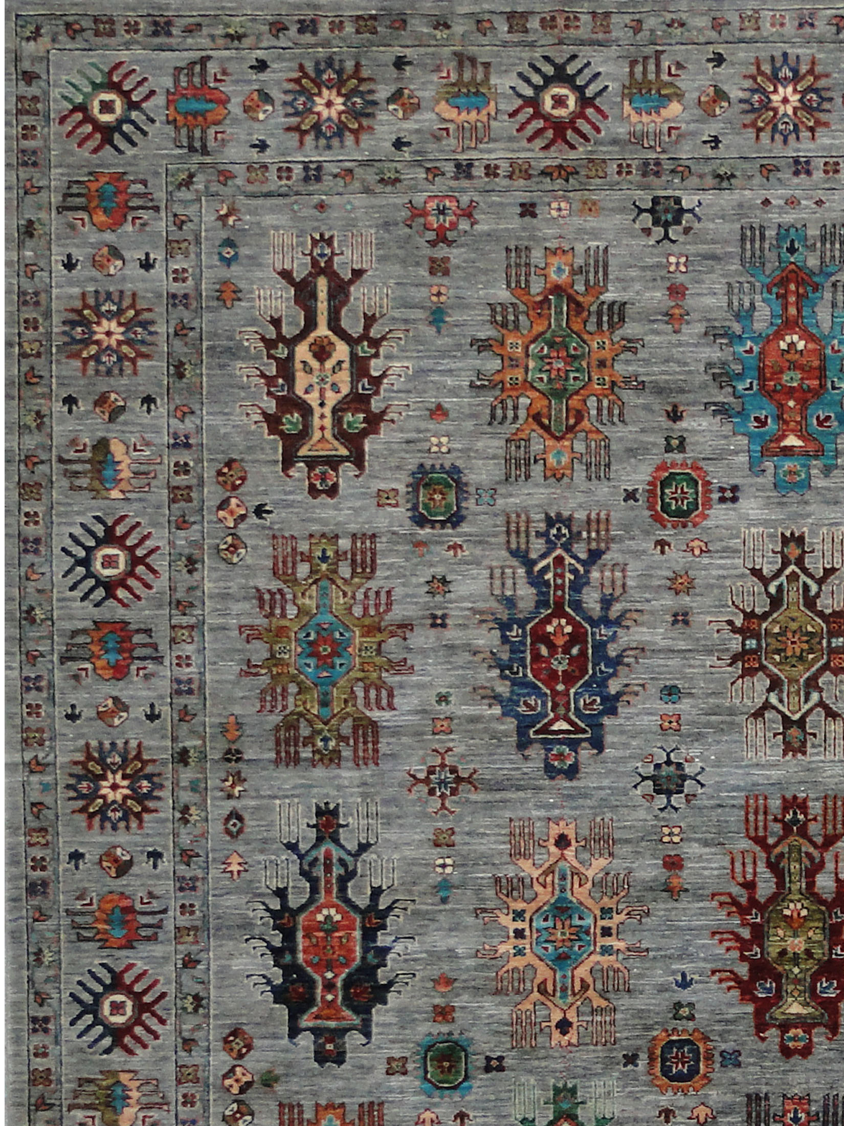 Kazak Ghazni ca. 172 x 238 cm, Unikat / Einzelstück