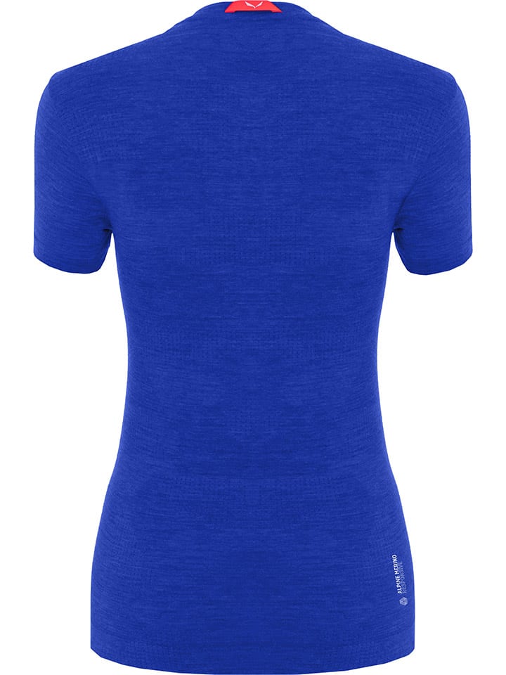 Salewa Funktionsshirt in Blau günstig kaufen