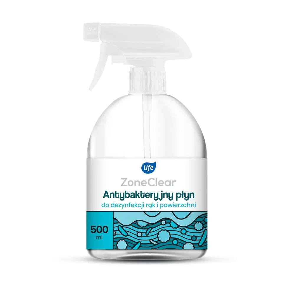 Απολυμαντικό χεριών και επιφανειών Life, 500 ml