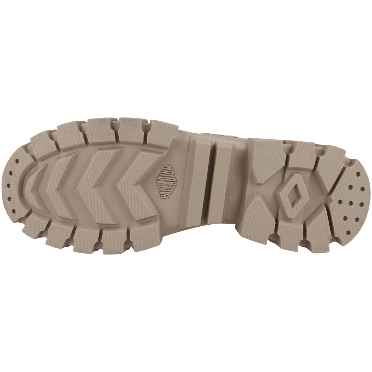 Palladium Revolt Hi Army Schnürboots beige