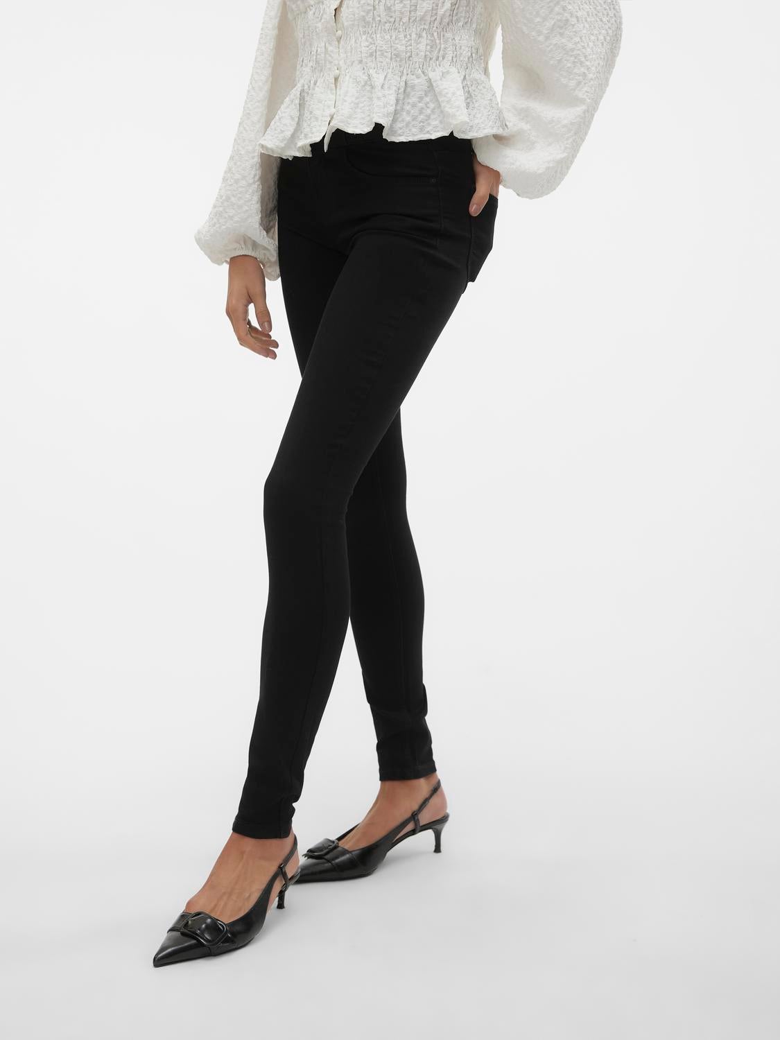 VMDONNA Super High Rise Skinny Fit Jeans