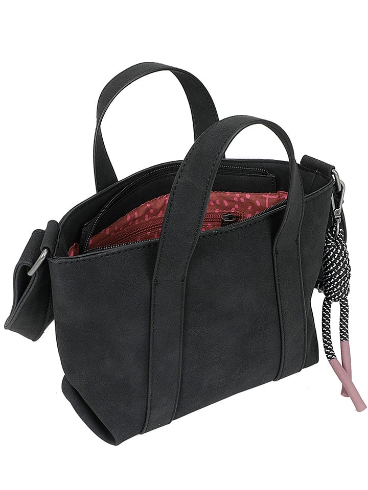 Fritzi aus Preußen Schultertasche in Schwarz - (B)12 x (H)28 x (T)22 cm günstig kaufen onesize