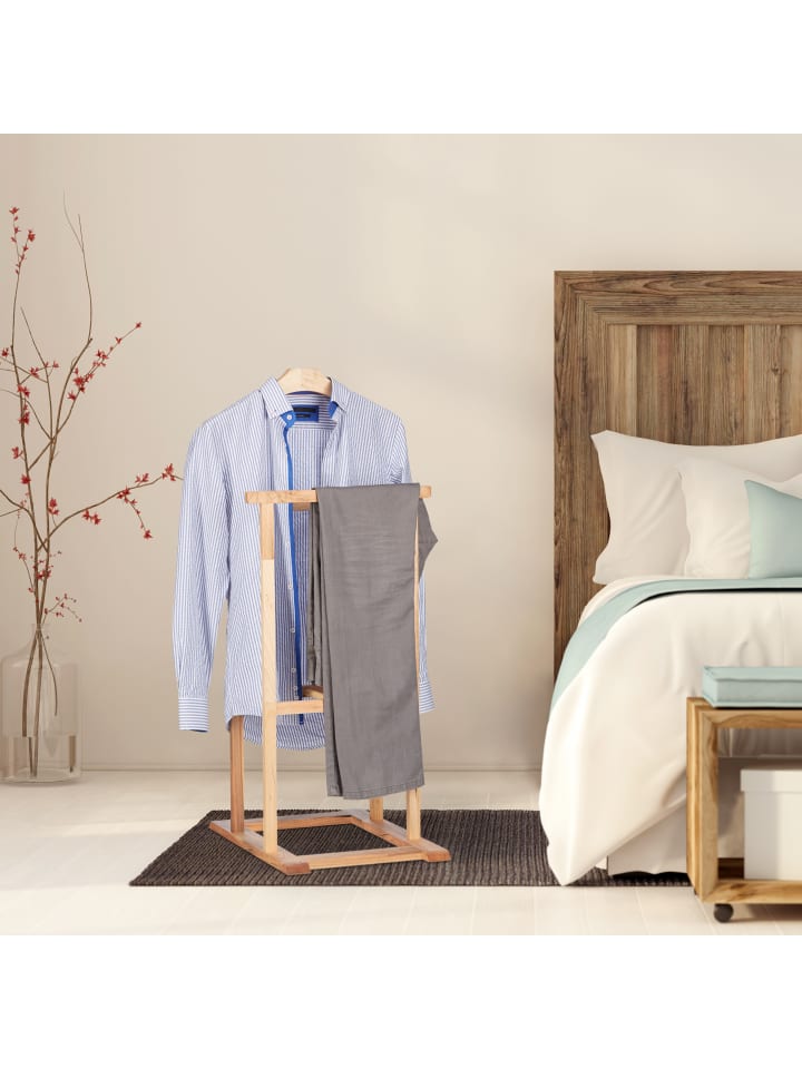 relaxdays Herrendiener in Natur - (B)47 x (H)102 x (T)50 cm günstig kaufen onesize