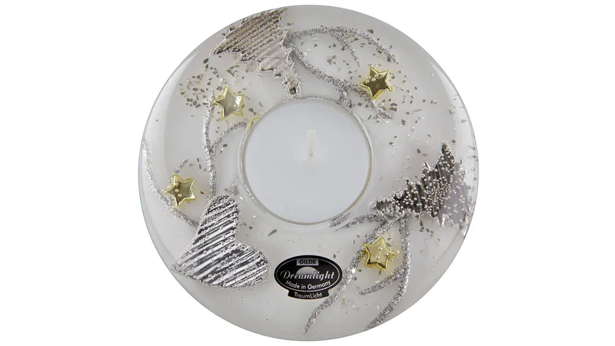 GILDE Dream Ufo Medium Frozen X-Mas H=5cm