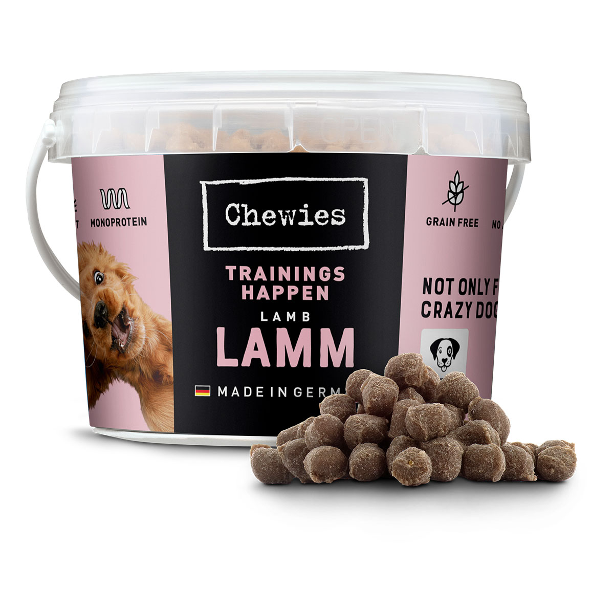 Chewies Hundesnack Trainings-Happen Lamm 300g kaufen bei ZooRoyal