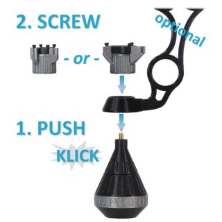 Miniature Pro Painting Handle (Big/Ergonomic)