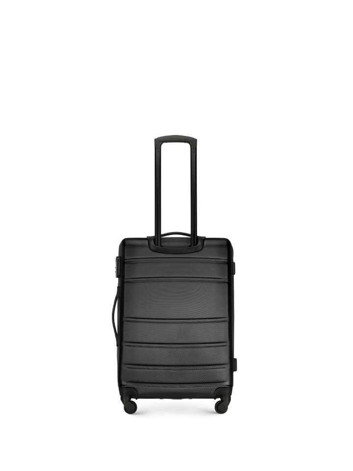 Wittchen 4tlg. Koffer Set Globe line Collection in Black günstig kaufen onesize