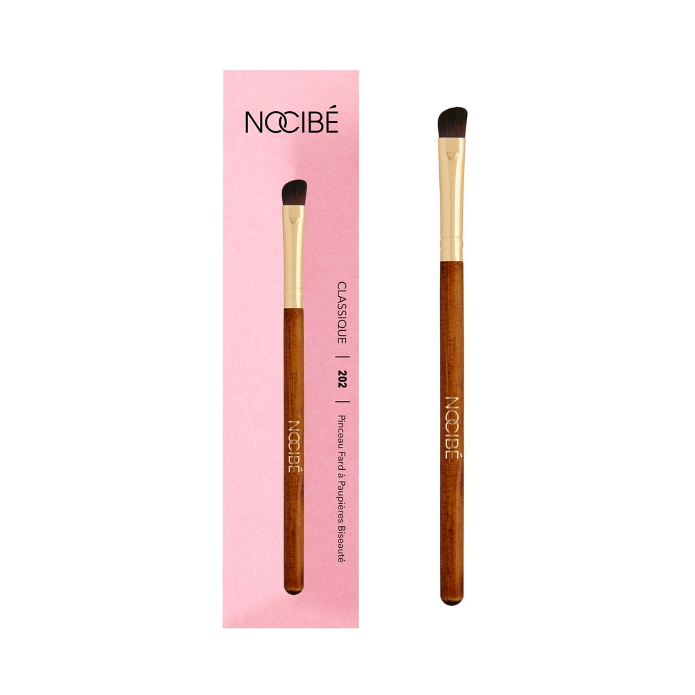 Nocibé Classique - Pinceau Fard à Paupières Biseauté - 202 Pinceau Yeux