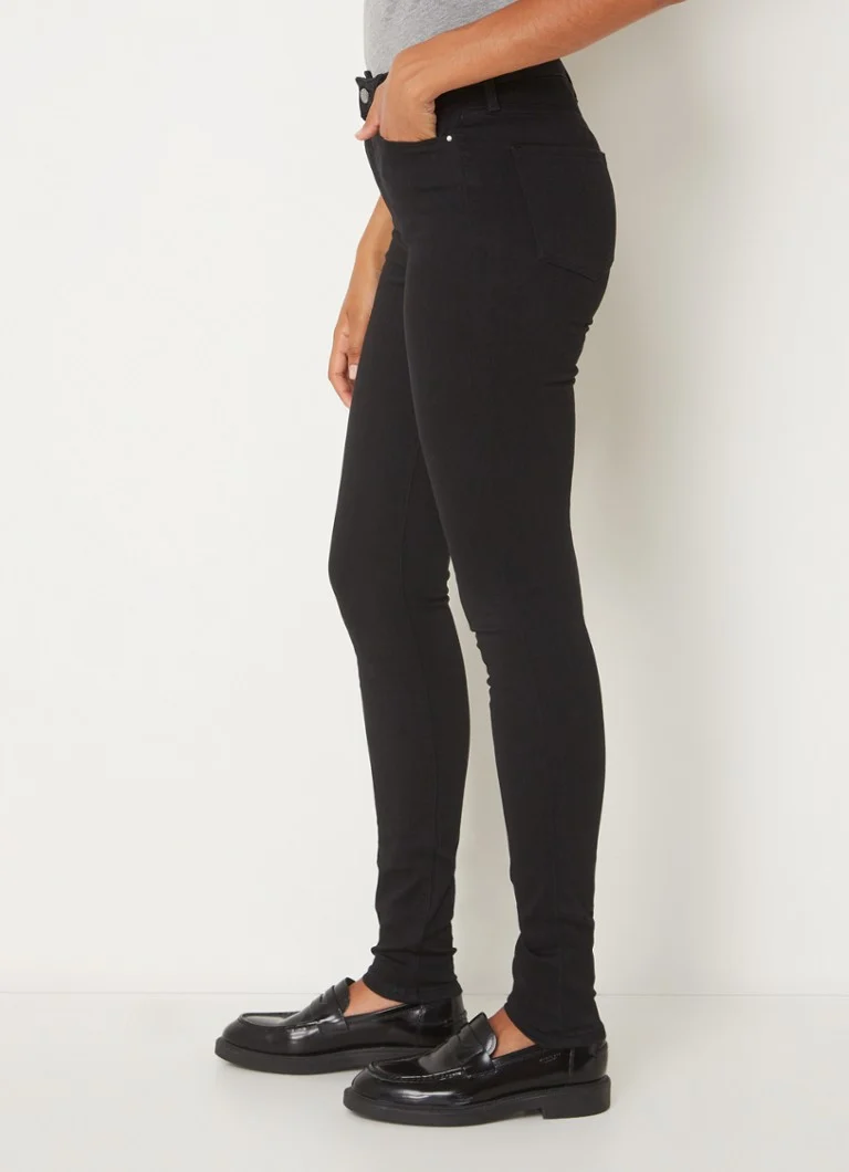 Blugi Tommy Hilfiger Harlem ultra-skinny cu talie înaltă și buzunare laterale