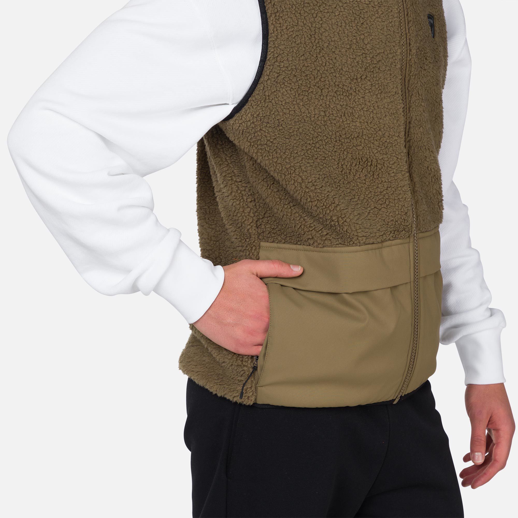 Gilet en polaire homme