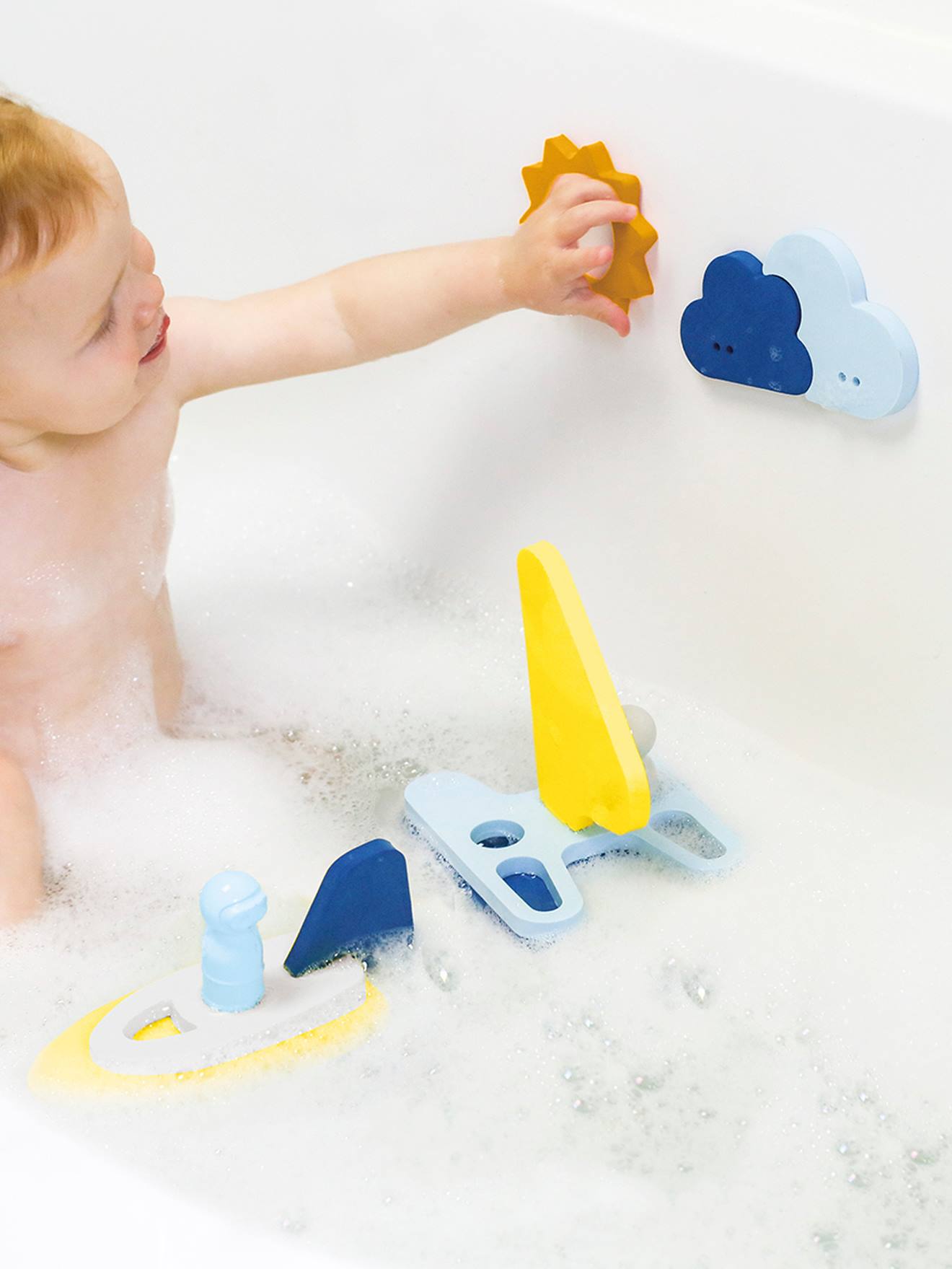 Quut Baby Badewannenpuzzle FRIENDS QUUT - mehrfarbig