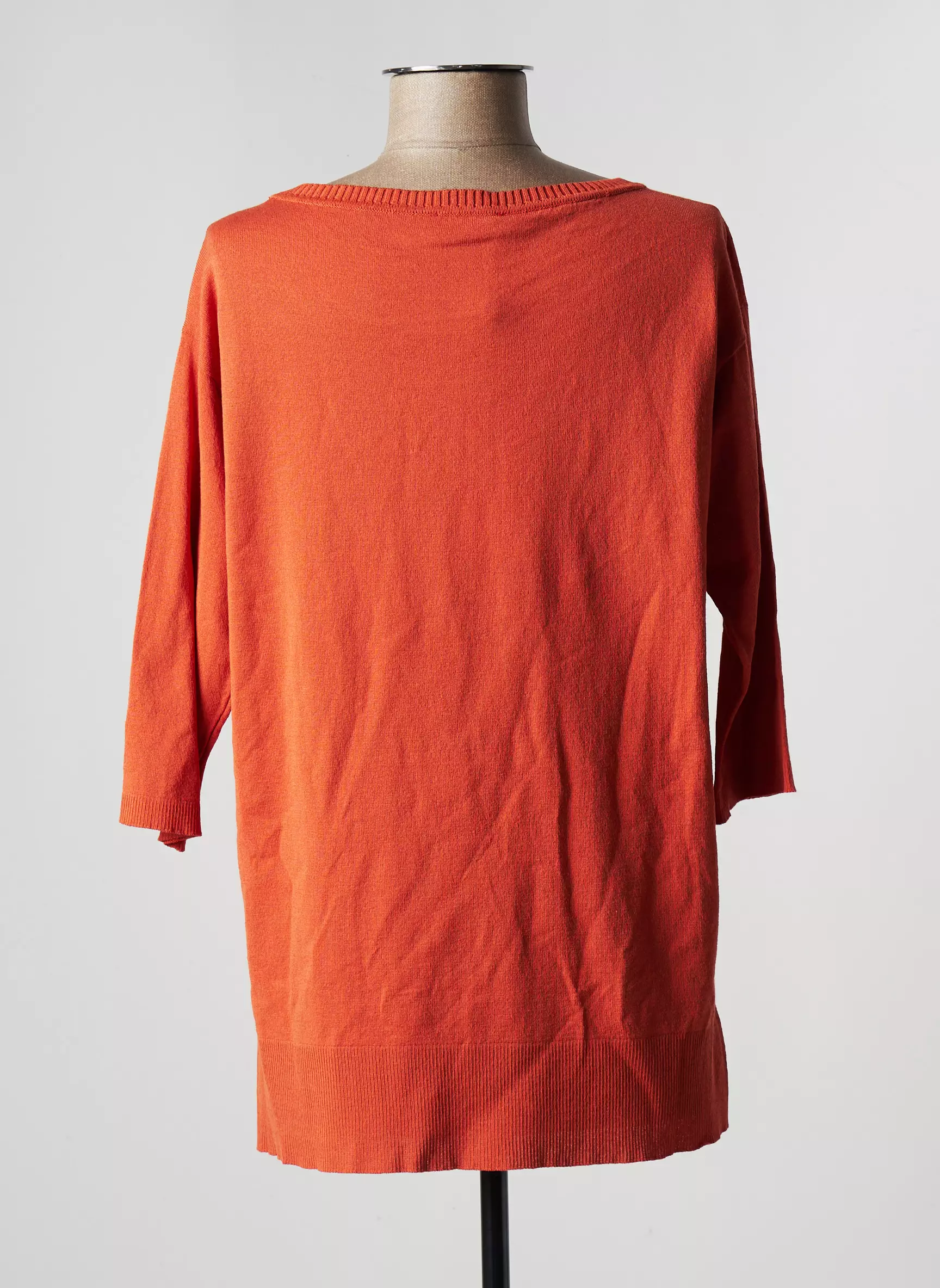 Maria Bellentani Pull Tuniques Femme couleur orange