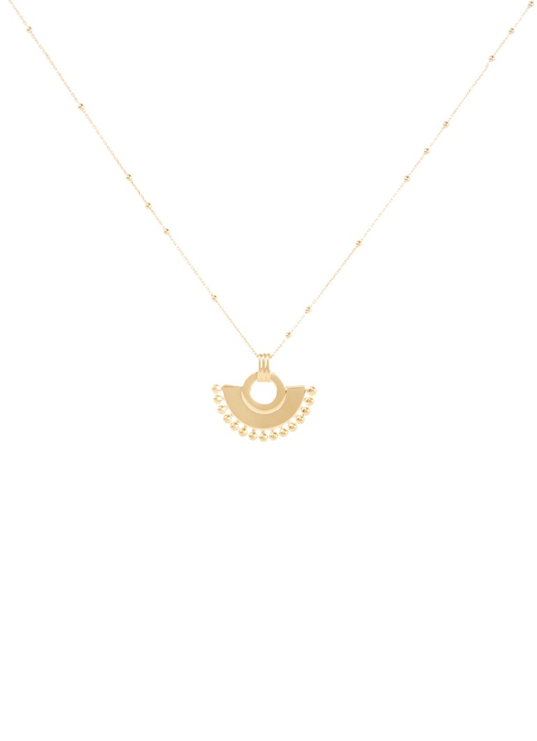 Missoma Zenyu Fan necklace gold plated