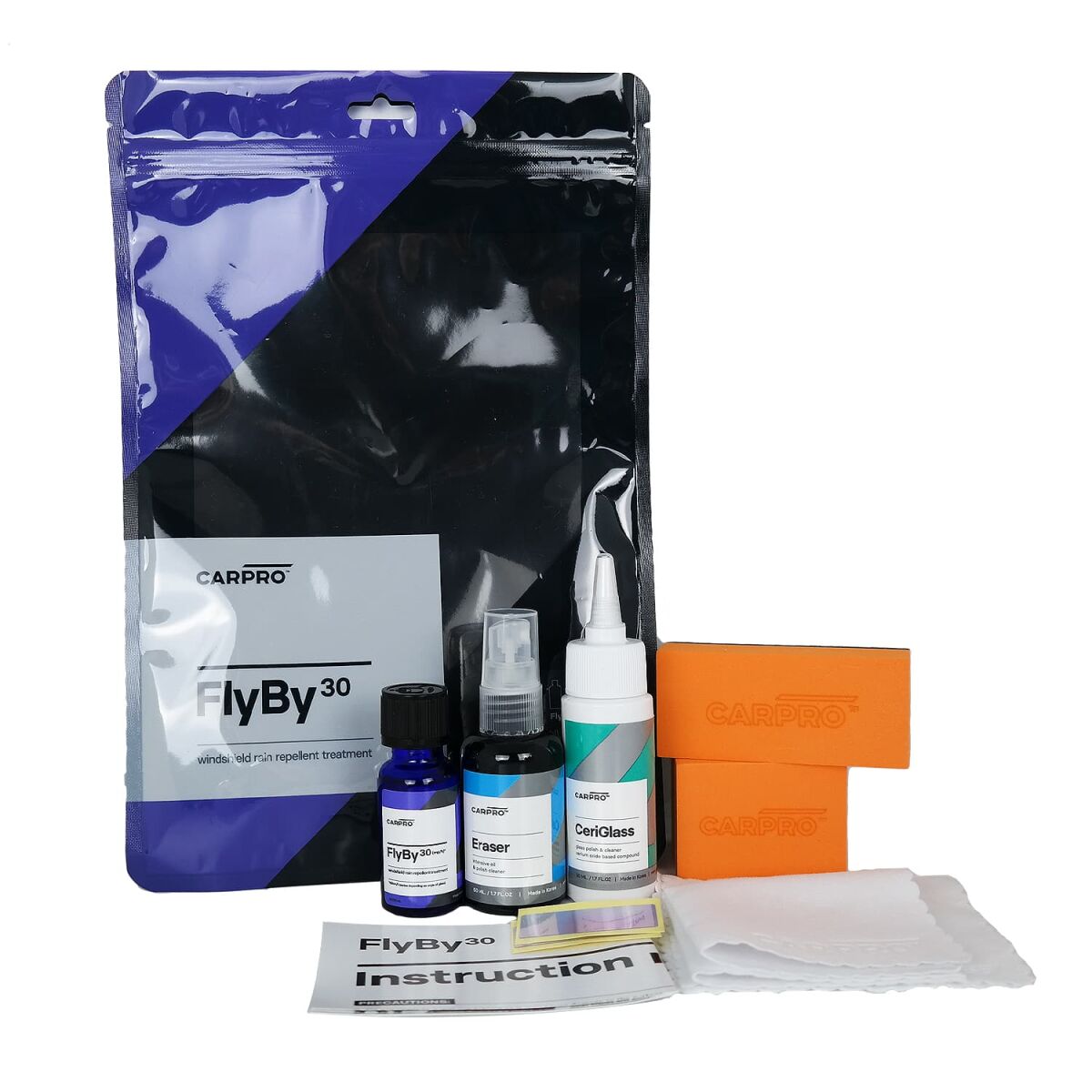 CarPro FlyBy30 Glasversiegelung Set 20ml