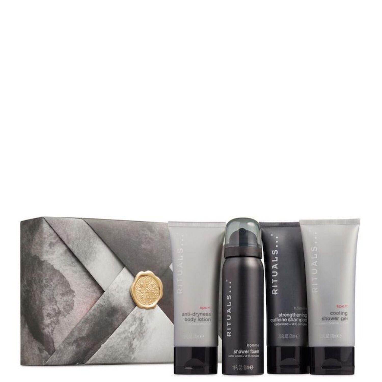 Rituals Rituals Homme Coffret S - Gel Douche 70 ml + 3 Produits