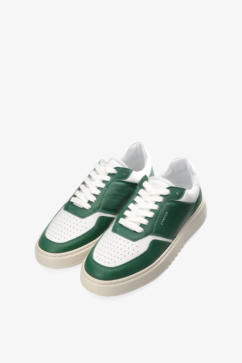 CPH1M leather mix green