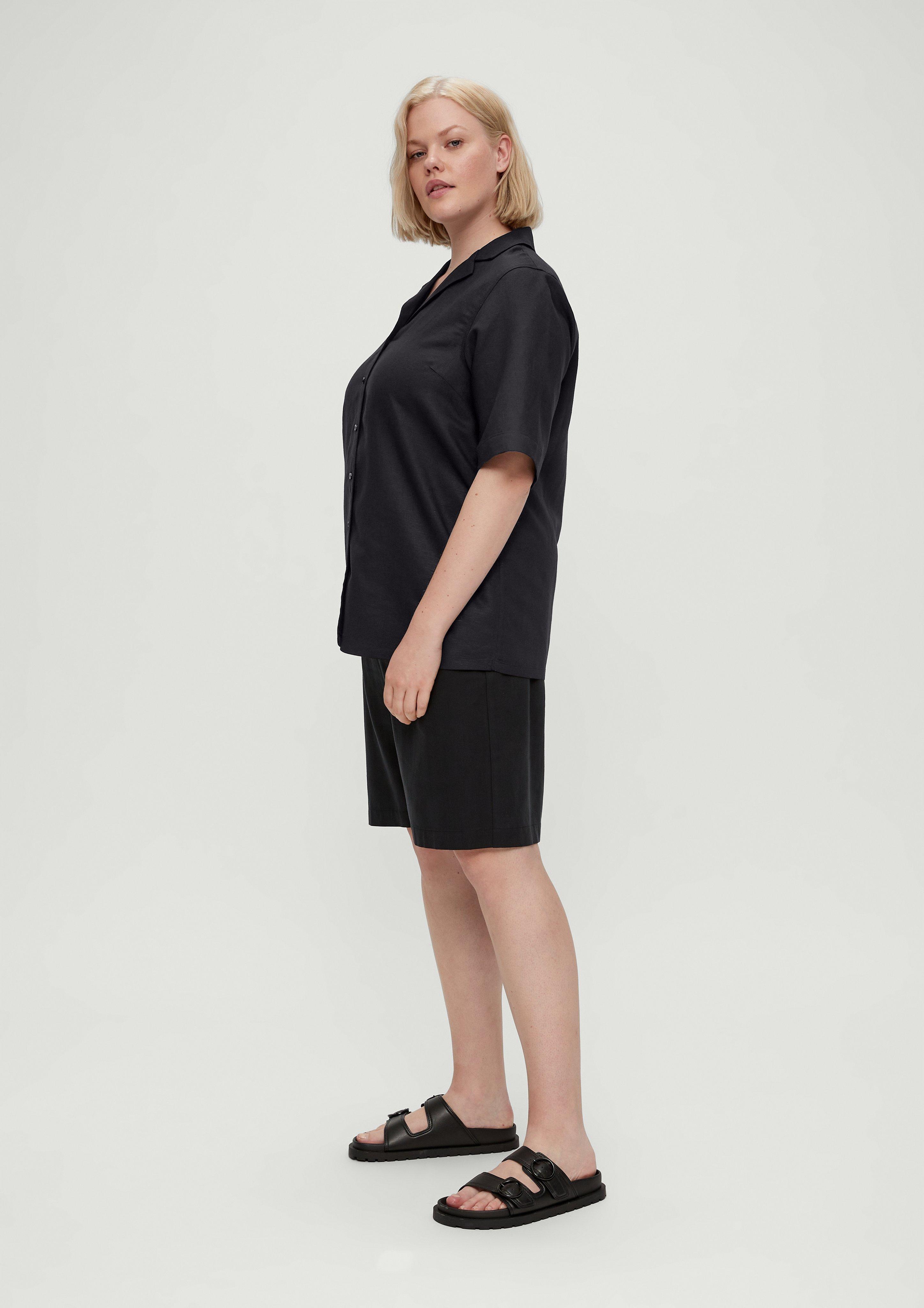 Bluse aus Leinen und Viskose  2130981-9999