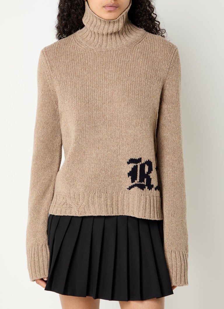 Zadig&Voltaire Nalma karkea neulepusero villaa