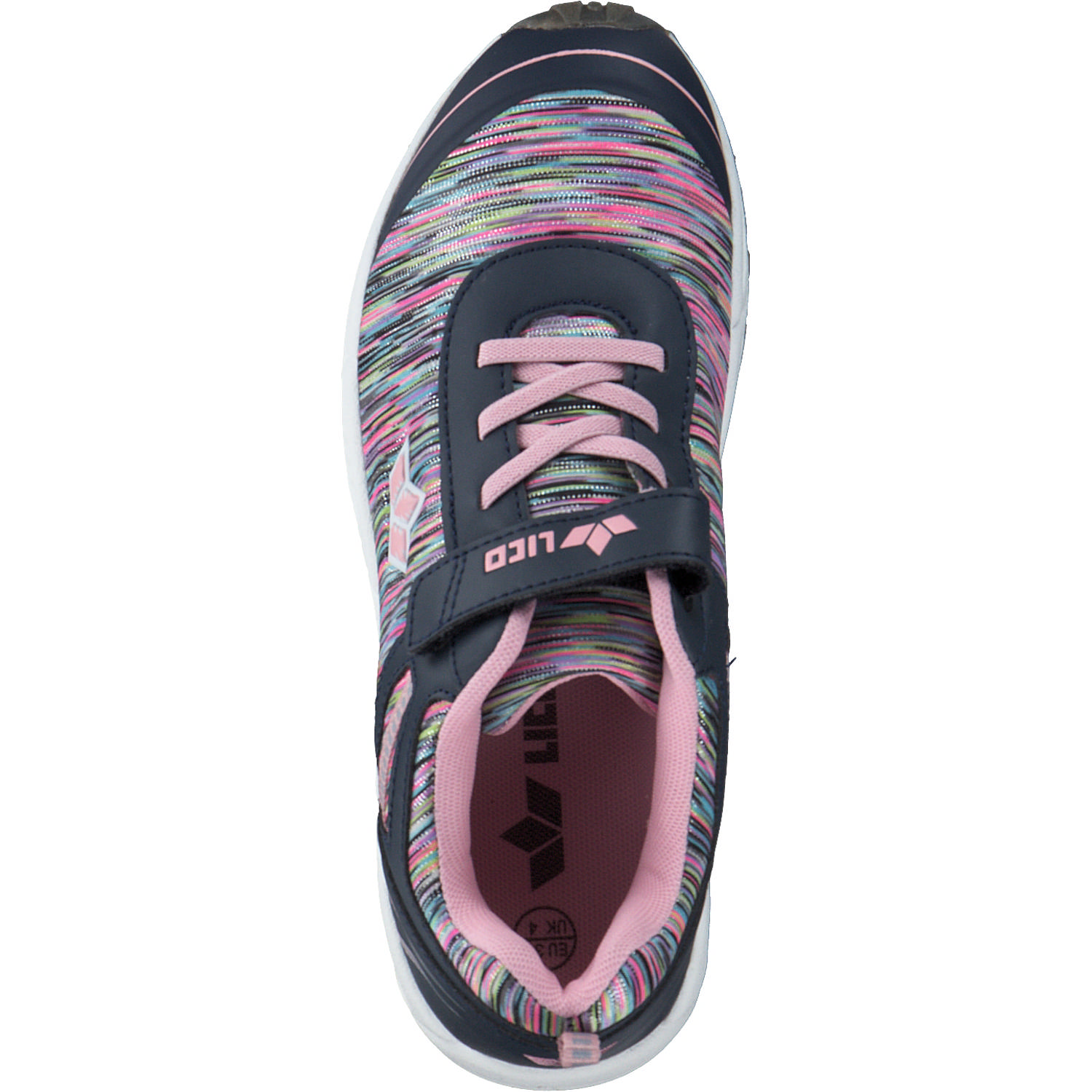 Geka Barney VS W, Sneakers Low, Kinder, marine/rosa