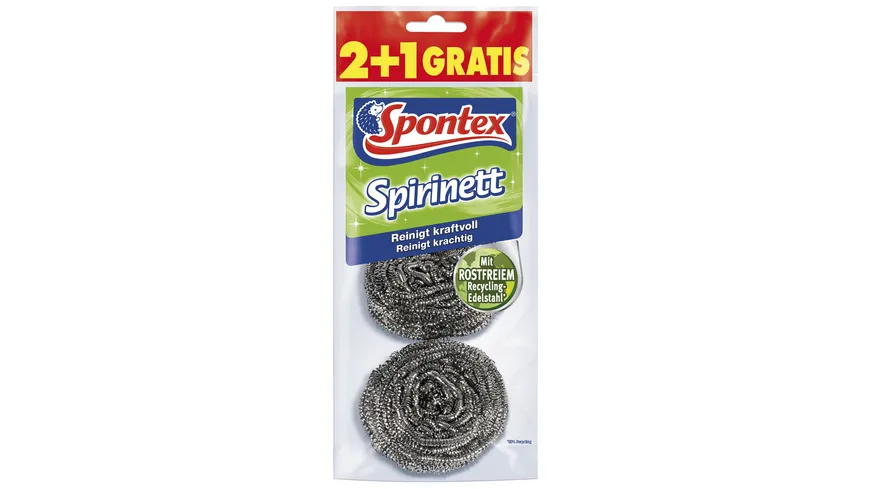 Spontex Spirinett Edelstahlspirale