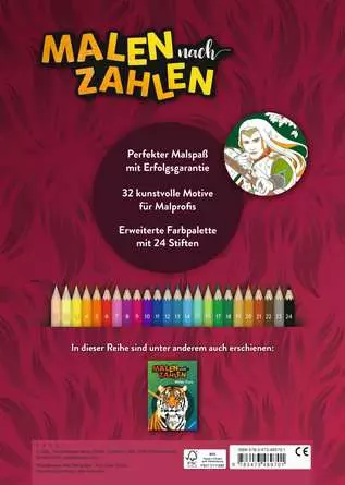 Malen nach Zahlen: Fabelwesen