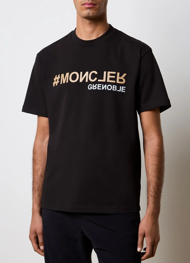 Tricou Moncler cu logo imprimat