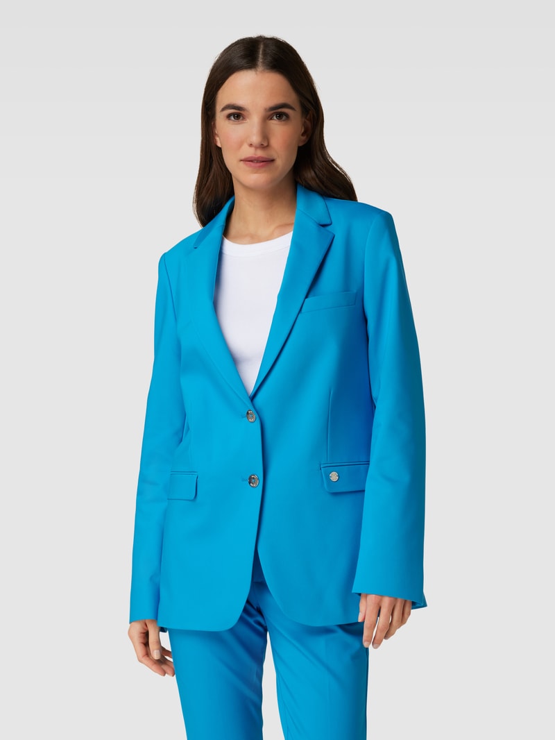 Blazer mit Pattentaschen Modell 'MARY NIGHT' in ozean blau